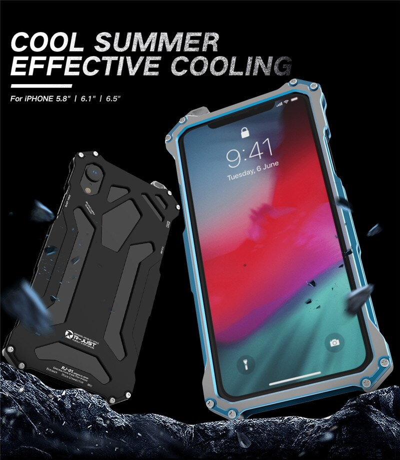 Premium Shock Proof Metal Frame Bumpers Case By Shopyholy Compatible For iPhone