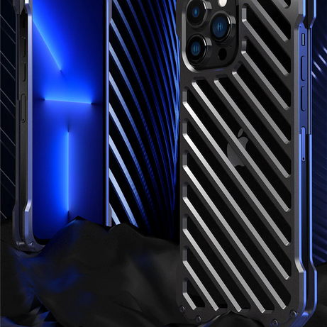 Carbon Fiber Lens Protection Metal Bumpers Case By Shopyholy Compatible For iPhone