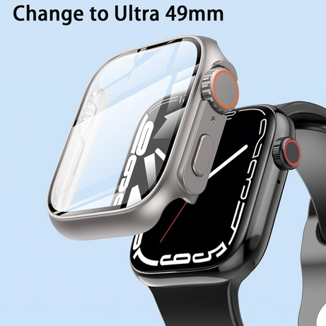 Premium Change to Ultra Case By Shopyholy Compatible For Smartwatch