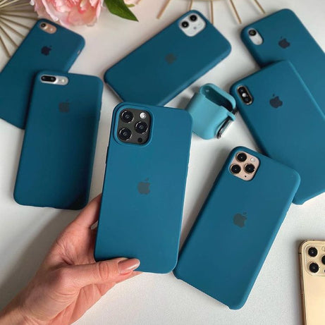  Shopyholy Premium Liquid Silicone Back Cover For iPhone 14 Series