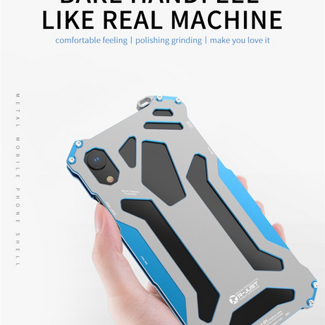 Premium Shock Proof Metal Frame Bumpers Case By Shopyholy Compatible For iPhone