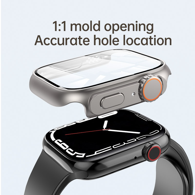 Premium Change to Ultra Case By Shopyholy Compatible For Smartwatch