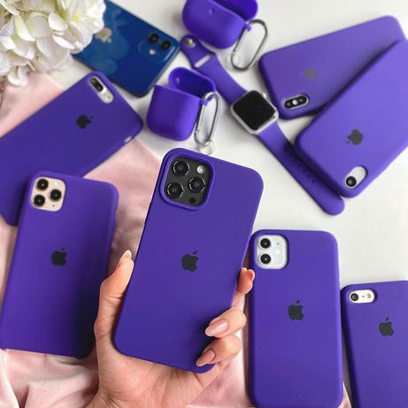  Shopyholy Premium Liquid Silicone Back Cover For iPhone 14 Series