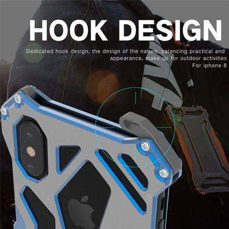 Premium Shock Proof Metal Frame Bumpers Case By Shopyholy Compatible For iPhone