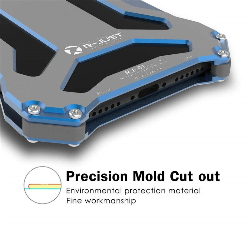 Premium Shock Proof Metal Frame Bumpers Case By Shopyholy Compatible For iPhone