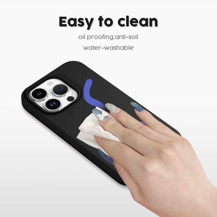 Premium Silicone Case with MagSafe By Shopyholy Compatible For Phone