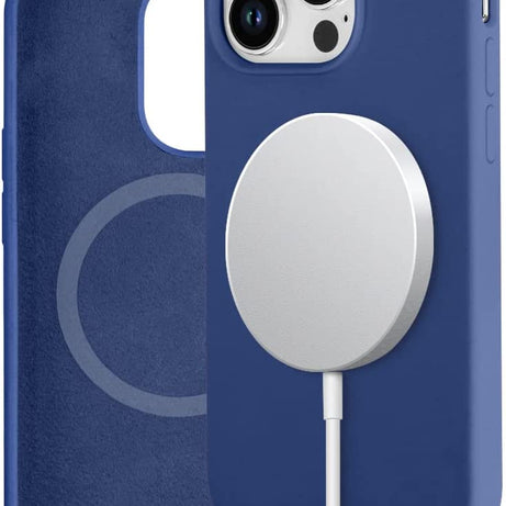 Premium Silicone Case with MagSafe By Shopyholy Compatible For Phone