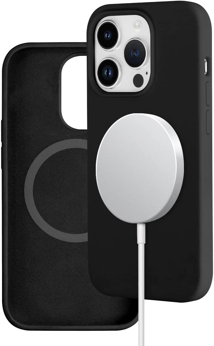 Premium Silicone Case with MagSafe By Shopyholy Compatible For Phone