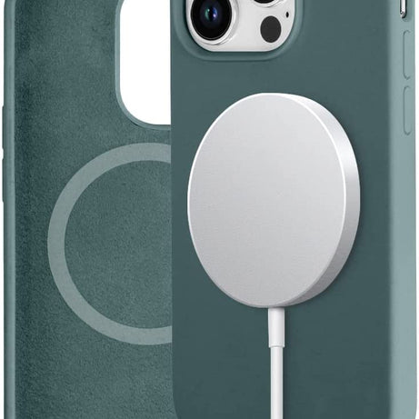 Premium Silicone Case with MagSafe By Shopyholy Compatible For Phone