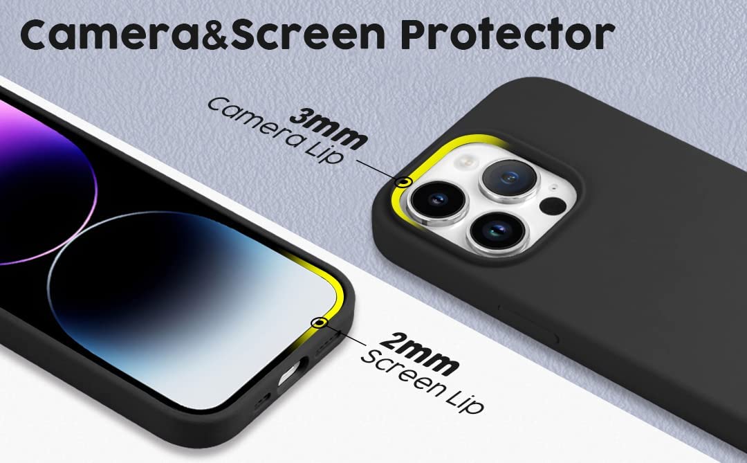 Premium Silicone Case with MagSafe By Shopyholy Compatible For Phone