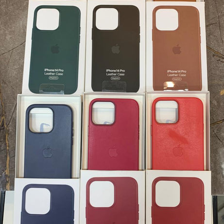 Product Red Premium Leather Case for iPhone