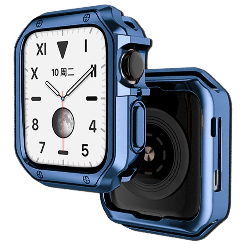 Premium Chromed Plating Case By Shopyholy Compatible For Smart-Watch