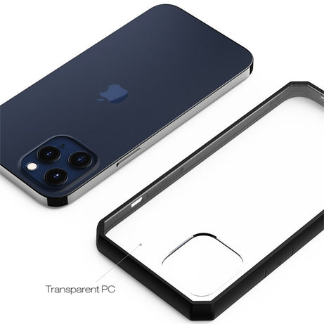 black premium bumper shockproof case for iphone