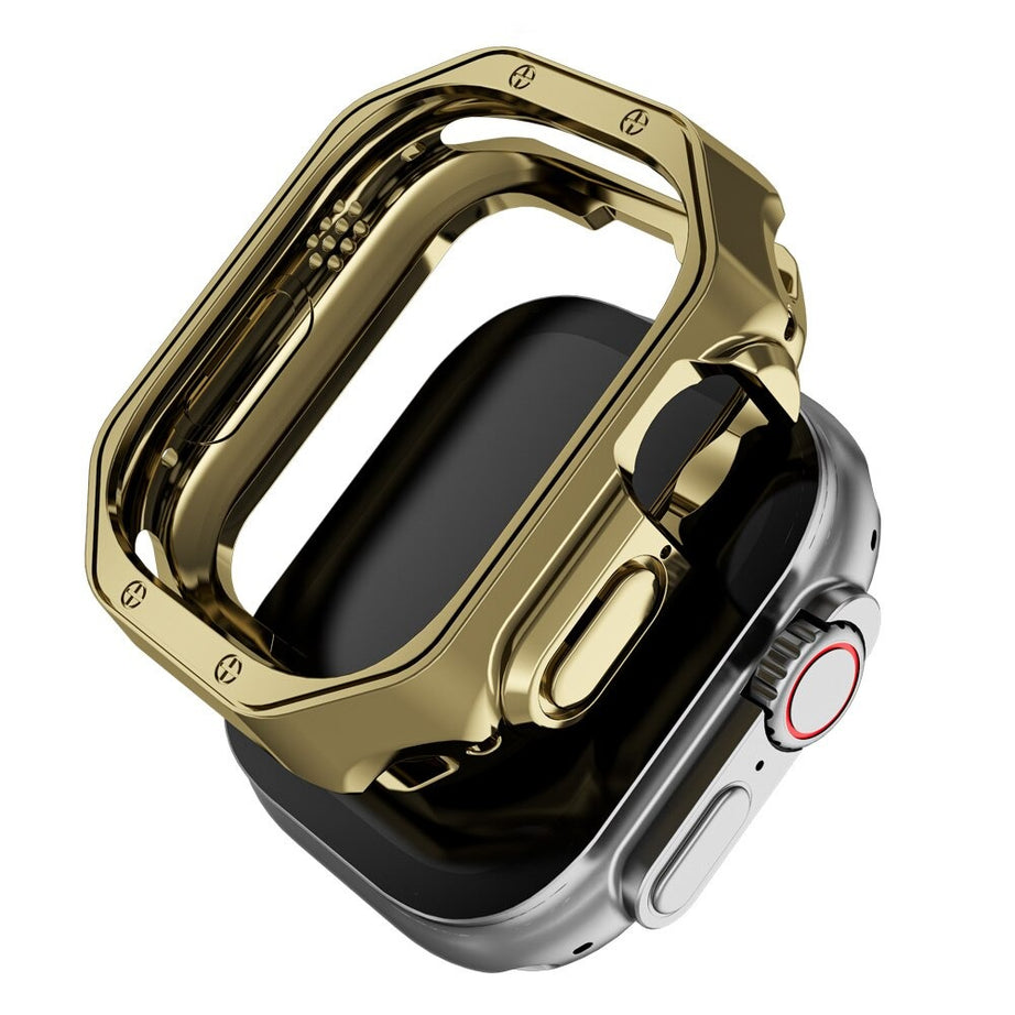 Premium Chromed Plating Case By Shopyholy Compatible For Smart-Watch