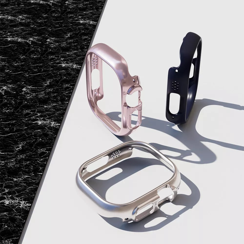 Premium Hard Frame Bumper Case By Shopyholy Compatible For Smart Watch Ultra 49mm