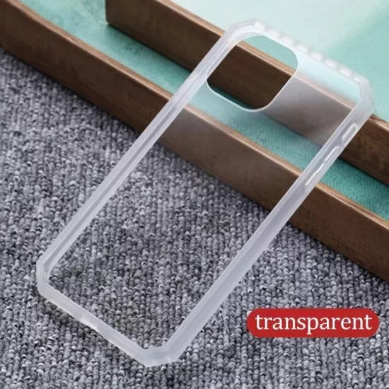 white premium bumper shockproof case for iphone