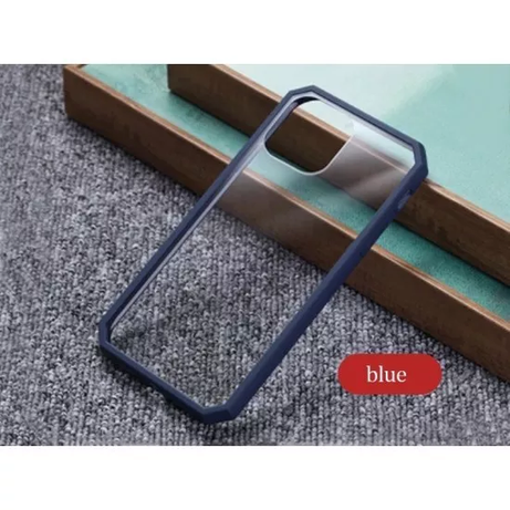 dark blue premium bumper shockproof case for iphone