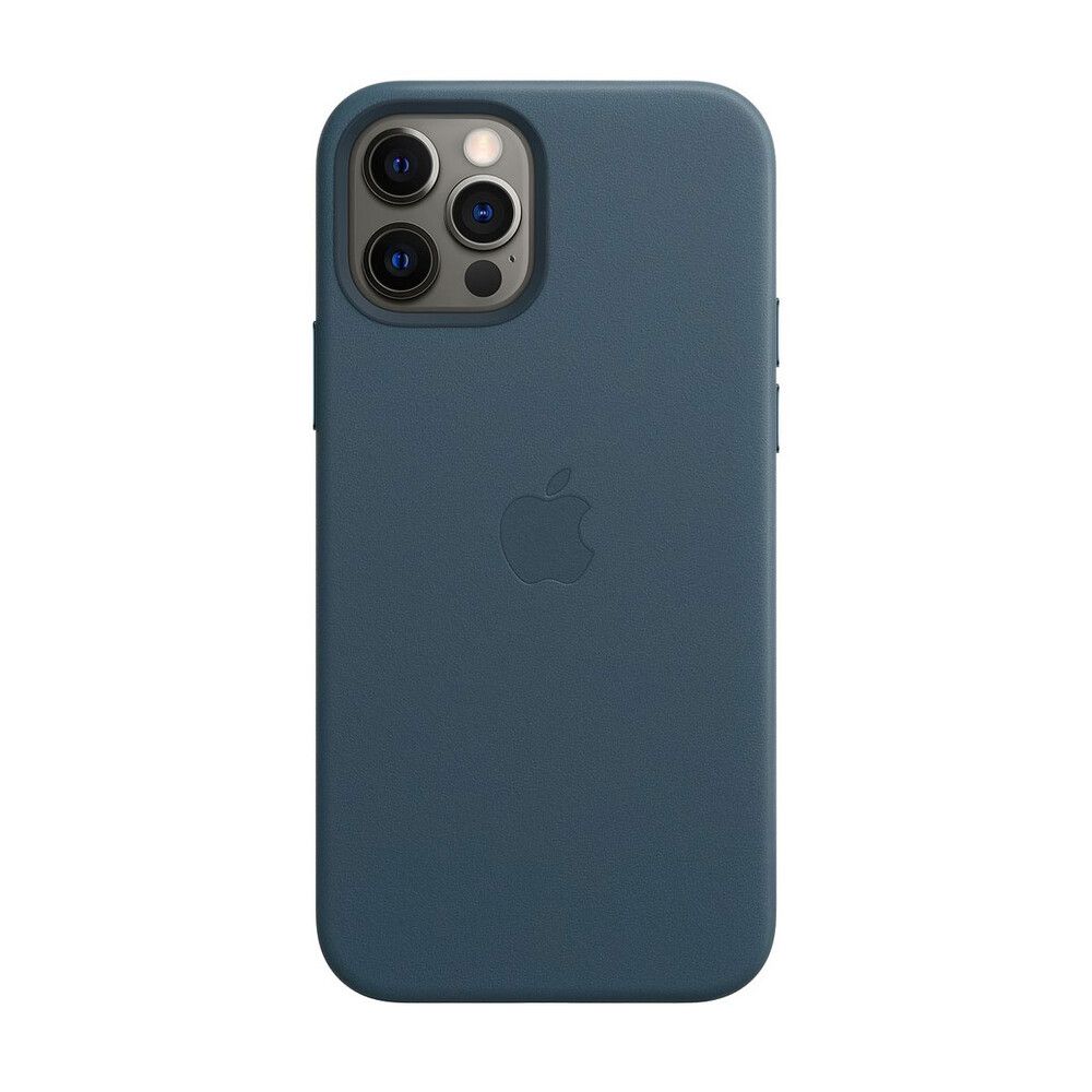 Baltic Blue Premium Leather Case for iPhone Seires