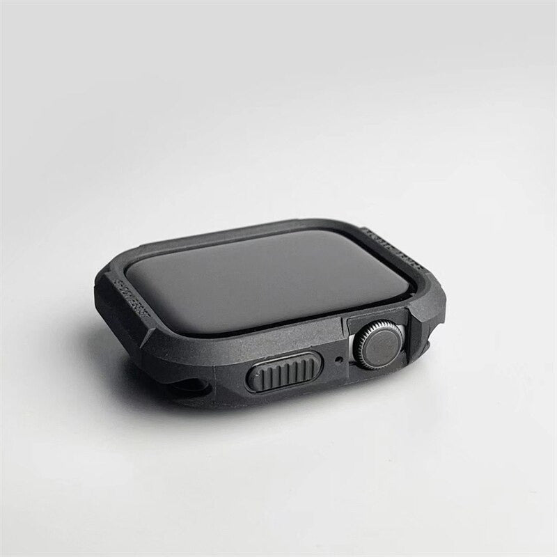 Premium Rugged Armor Spygen Cover Case By Shopyholy Compatible For Apple Watch